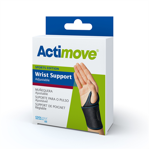 Munhequeira Actimove Sports com Alça de Polegar Único