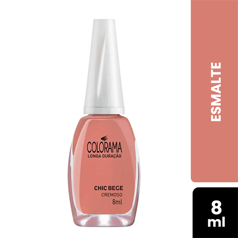 Esmalte Longa Duração Cremoso BL Chic Pele Colorama 8ml