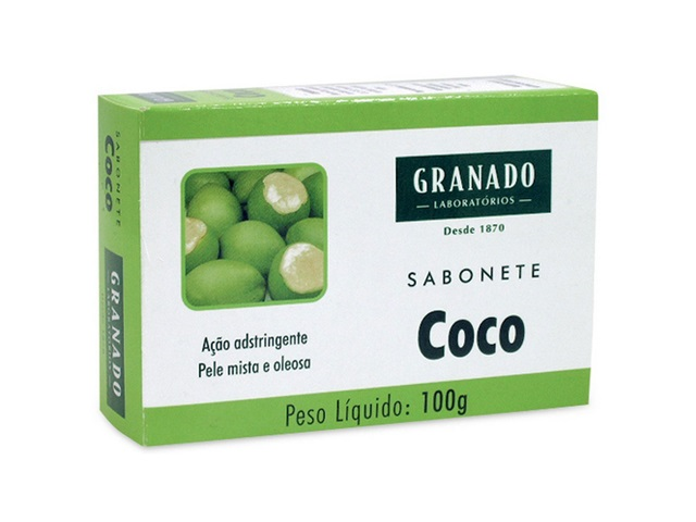 Sabonete Em Barra Granado Coco 100g
