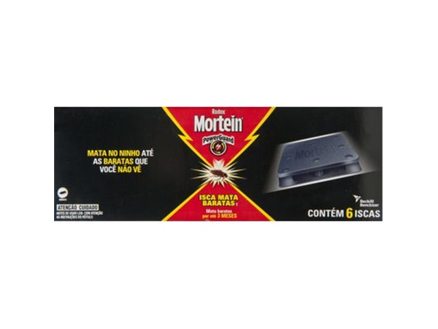Iscas Mata Baratas Mortein 6 unidades
