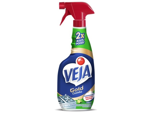 Desengordurante Spray Veja Cozinha Limão 500ml