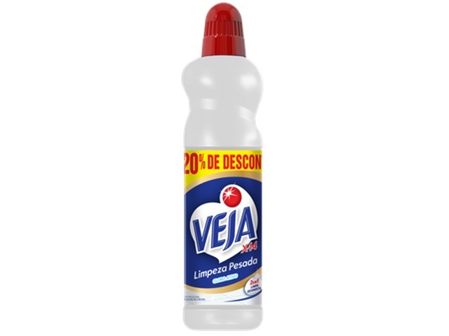Limpador Veja Limpeza Pesada Cloro Ativo Embalagem Econômica 500ml