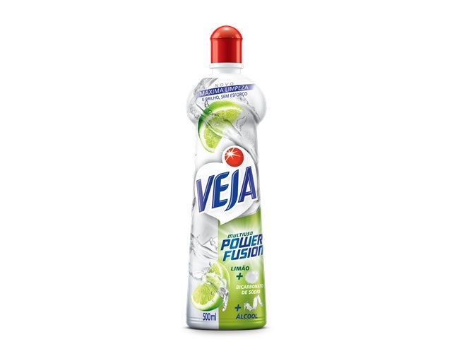 Limpador Multiuso Veja Power Fusion Limão 500ml