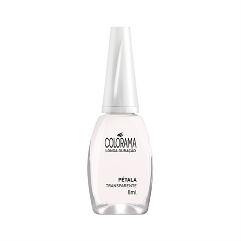 Esmalte Longa Duração Transparente BL Pétala Colorama 8ml