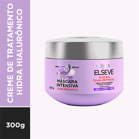 Creme De Tratamento L'Oréal Paris Elseve Hidra Hialurônico, 300g