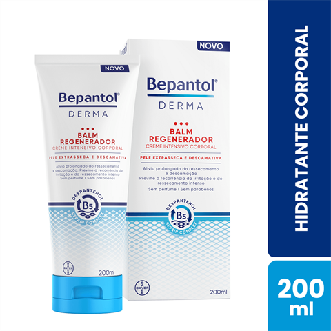 Creme Corporal Bepantol Derma Balm Regenerador Com 200ml