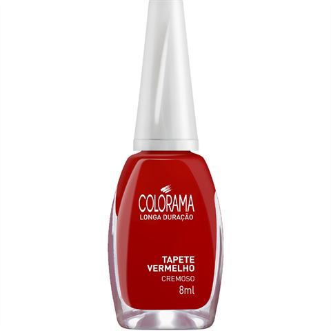 Esmalte Longa Duração Cremoso BL Tapete Vermelho Colorama 8ml