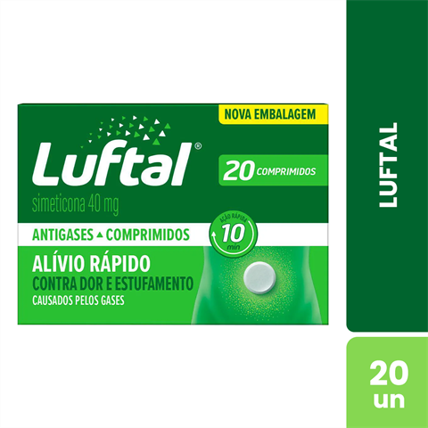 Luftal 40mg Com 20 Comprimidos