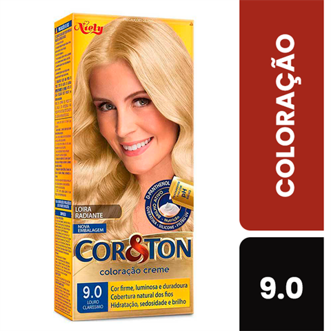 Coloração Niely Cor&Ton Louro Clarissimo 9.0