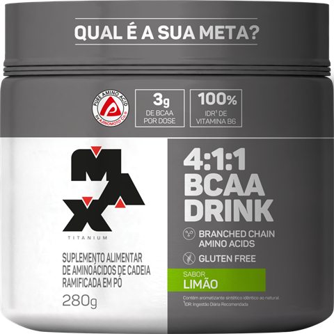 Bcaa 4:1:1 Drink Limão 280g