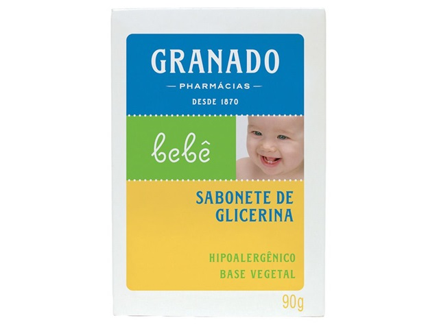 Sabonete Em Barra Granado Bebê Glicerina Tradicional 90g