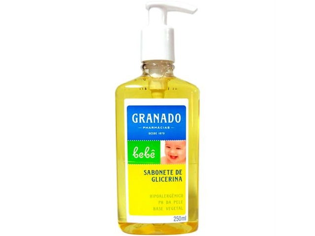 Sabonete Líquido Granado Bebê Glicerina Tradicional 250ml