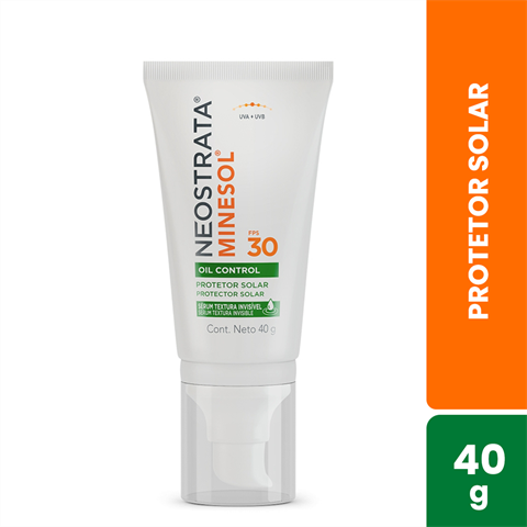 Protetor Solar Facial Neostrata Minesol Oil Control Sérum FPS30 Com 40g