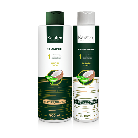 Shampoo + Condicionador Keratex Reconstrução Capilar