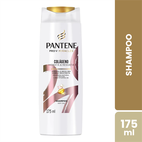 Shampoo Pantene Pro-V Miracles Colágeno Com 175ml