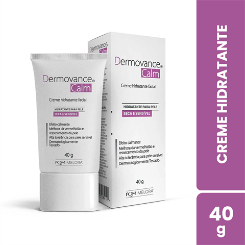 Creme Hidratante Facial Dermovance Calm 40g