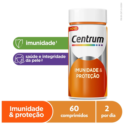 Centrum Multivitaminico Imunidade & Proteção, Frasco com 60 Cápsulas