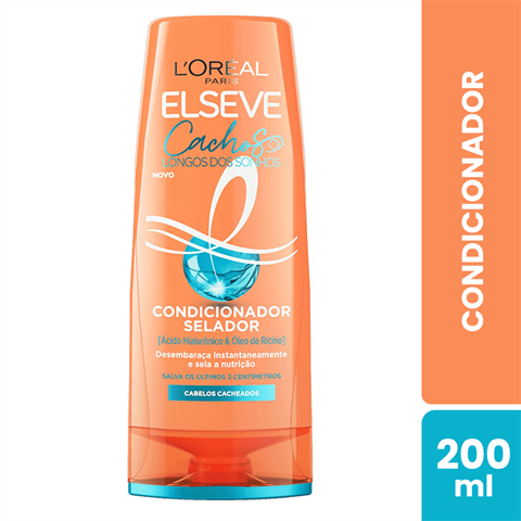 Condicionador Selador L'Oréal Paris Elseve Cachos Longos dos Sonhos, 200ml