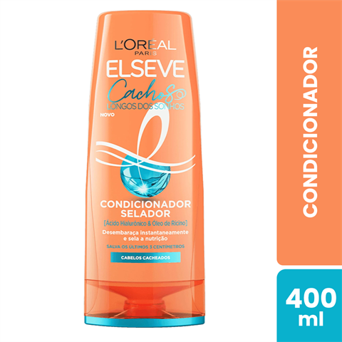 Condicionador Selador L'Oréal Paris Elseve Cachos Longos dos Sonhos, 400ml