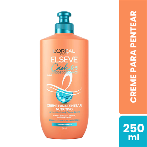 Creme Para Pentear L'Oréal Paris Elseve Cachos Longos dos Sonhos, 250ml