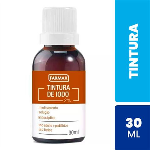 Tintura De Iodo Farmax 2% 30ml