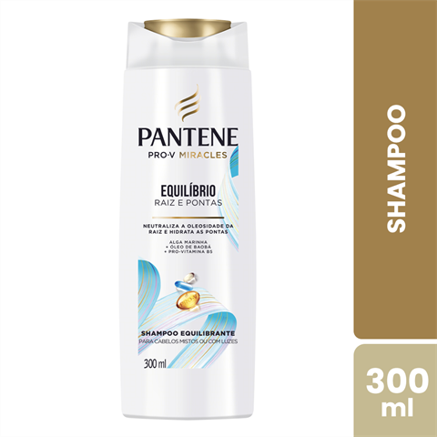 Shampoo Pantene Pro-V Miracles Equilíbrio Com 300ml