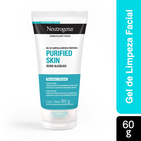 Gel De Limpeza Facial Neutrogena Purified Skin Com 60g