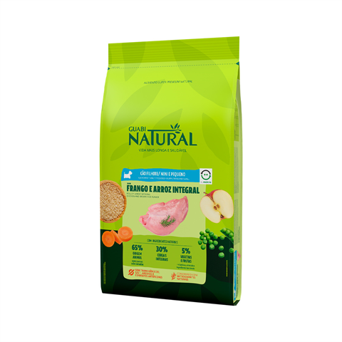 Ração Para Cães Guabi Natural Filhote Frango e Arroz Integral 2,5kg