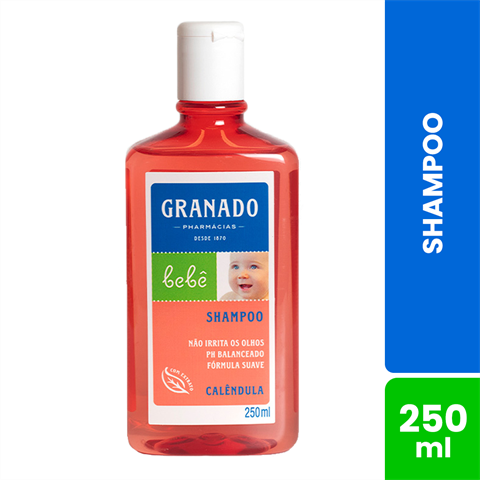 Shampoo Infantil Granado Bebê Calêndula Com 250ml
