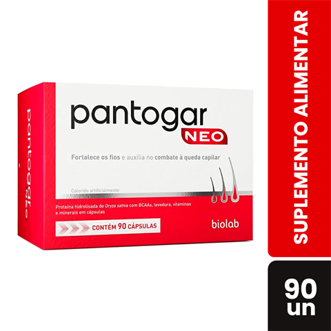 Pantogar Neo Biolab Com 90 Cápsulas