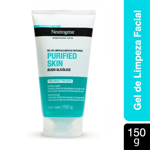 Gel De Limpeza Facial Neutrogena Purified Skin Com 150g