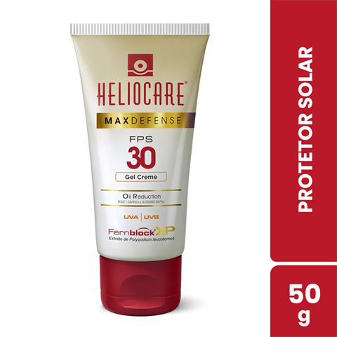 Protetor Solar Heliocare Max Defense FPS30 Oil Reduction Com 50g