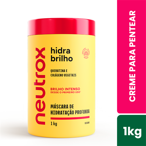 Creme De Tratamento Neutrox Hidra Brilho Com 1kg