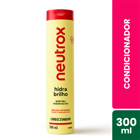 Condicionador Neutrox Hidra Brilho Com 300ml