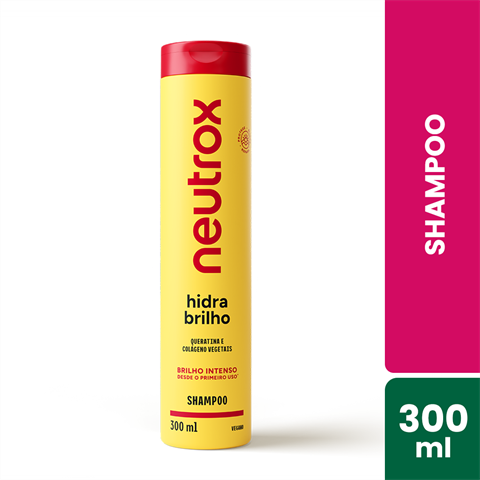 Shampoo Neutrox Hidra Brilho Com 300ml