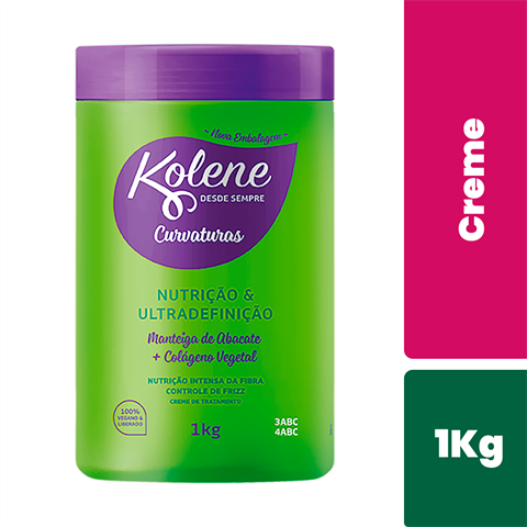 Creme De Tratamento Kolene Curvaturas 1kg