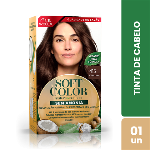 Coloração Soft Color 415 Cappuccino