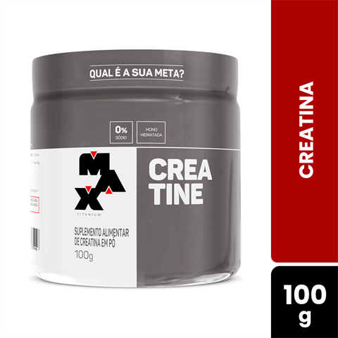 Creatina Max Titanium Com 100g