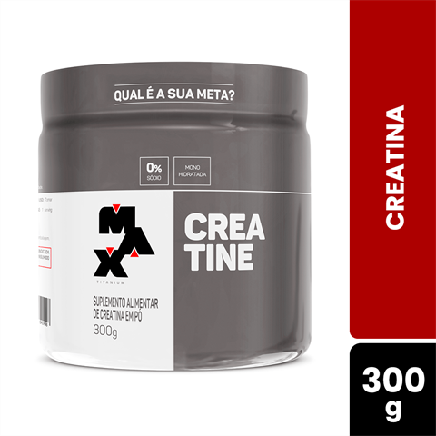 Creatina Max Titanium Com 300g