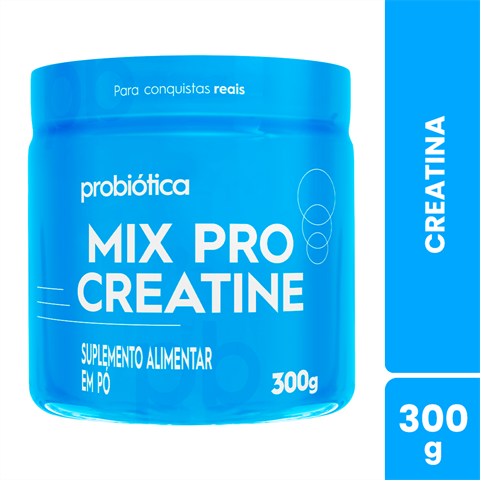 Mix Pro Creatine Probiótica Com 300g