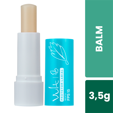 Balm Protetor Labial Menta Vult com 8 unidades