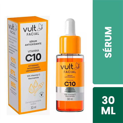 Sérum Facial Antioxidante Vitamina C10 Vult 30ml