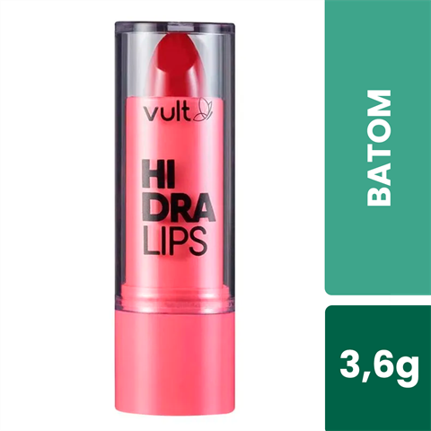 Batom Hidra Lips Quartzo Rosa Vult 3,6g