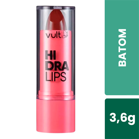Batom Hidra Lips Macadâmia Vult 3,6g