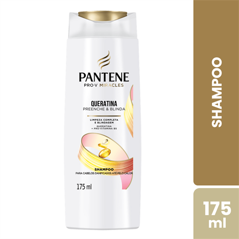 Shampoo Pantene Pro-V Miracles Queratina Com 175ml