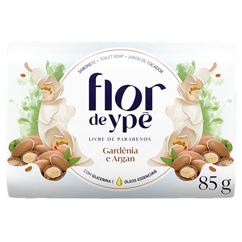 Sabonete Flor De Ypê Suave Gardenia & Argan 85g