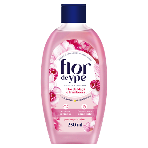 Sabonete Líquido Flor De Ypê Flor De Maçã E Framboesa 85g