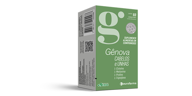 Gênova Cabelos e Unhas 60 Comprimidos