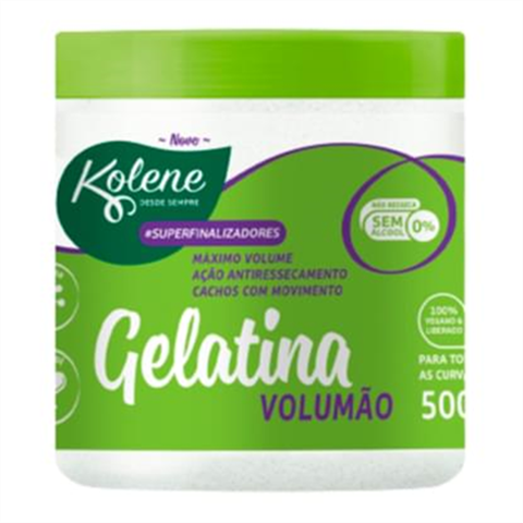 Gelatina Kolene Superfinalizadores Verde 300ml