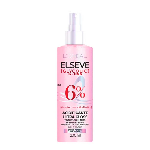 Spray Acidificante Elseve Glycolic Gloss, 200ml